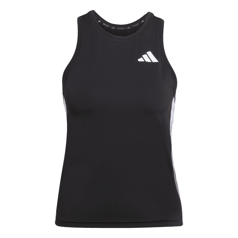 adidas Train Essentials 3-Stripes Workout Tank Top - Tank Top - Damer | Hardloop