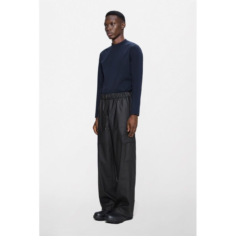 Rains Cargo Rain Pants Wide - Sadehousut | Hardloop