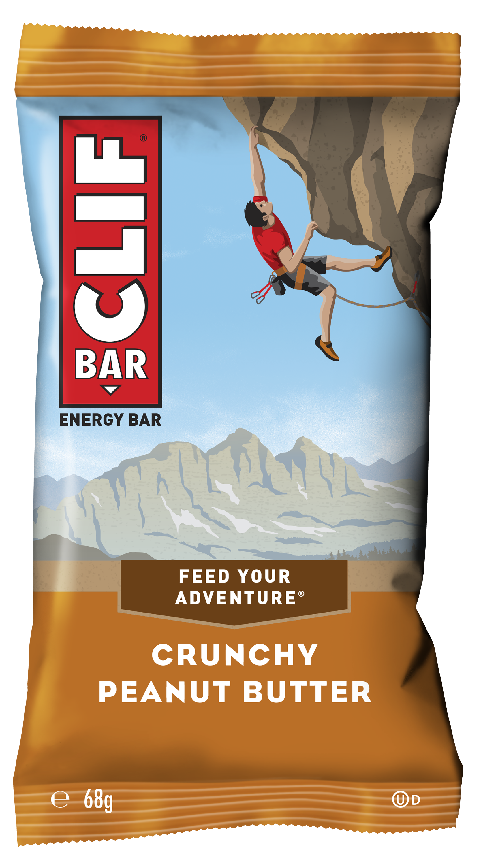 Clif Bar Barre énergétique Clif Bar - Beurre de cacahuètes avec morceaux | Hardloop