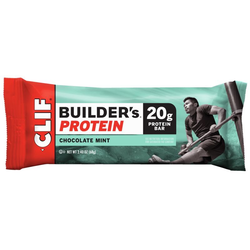 Clif Bar Clif Builders - Chocolate Mint - Baton energetyczny | Hardloop