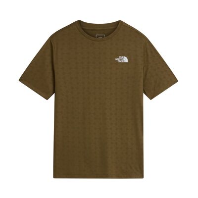 24/7 Pentadome Embossed Reg Short Sleeve - T-paita - Miehet