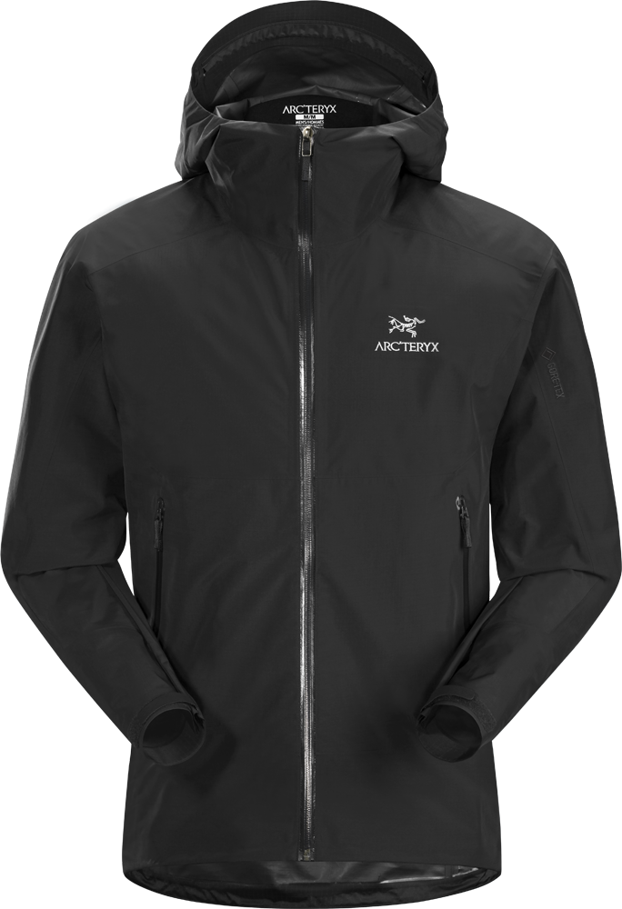 Arc'teryx Zeta AR Slim-Fit GORE-TEX Hooded Jacket Men Black | Arc