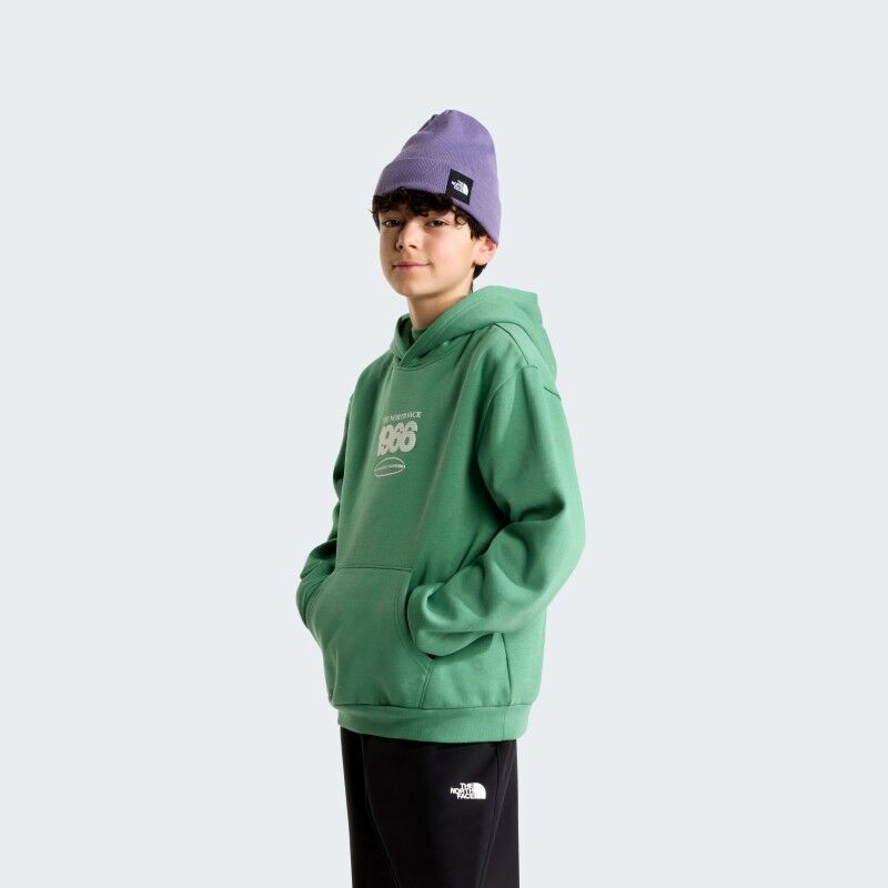 The North Face Teen Track Relaxed Hoodie - Graphic - Hoodie - Kind | Hardloop