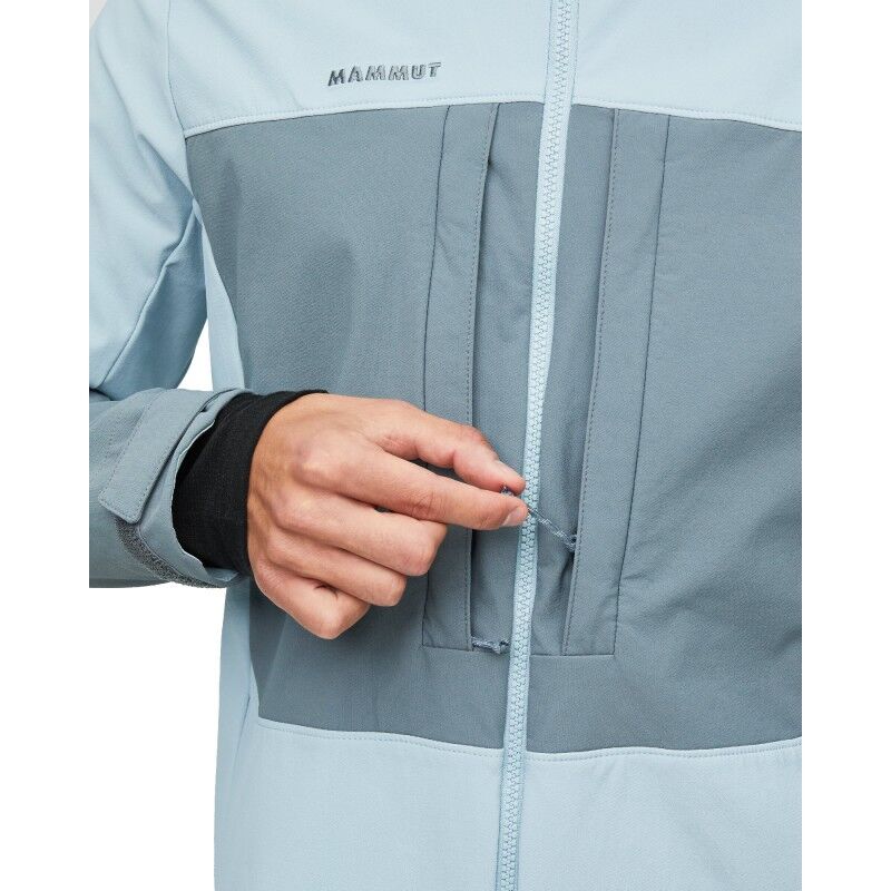 Mammut Skintrack SO Hooded Jacket Men - Casaco softshell homem | Hardloop