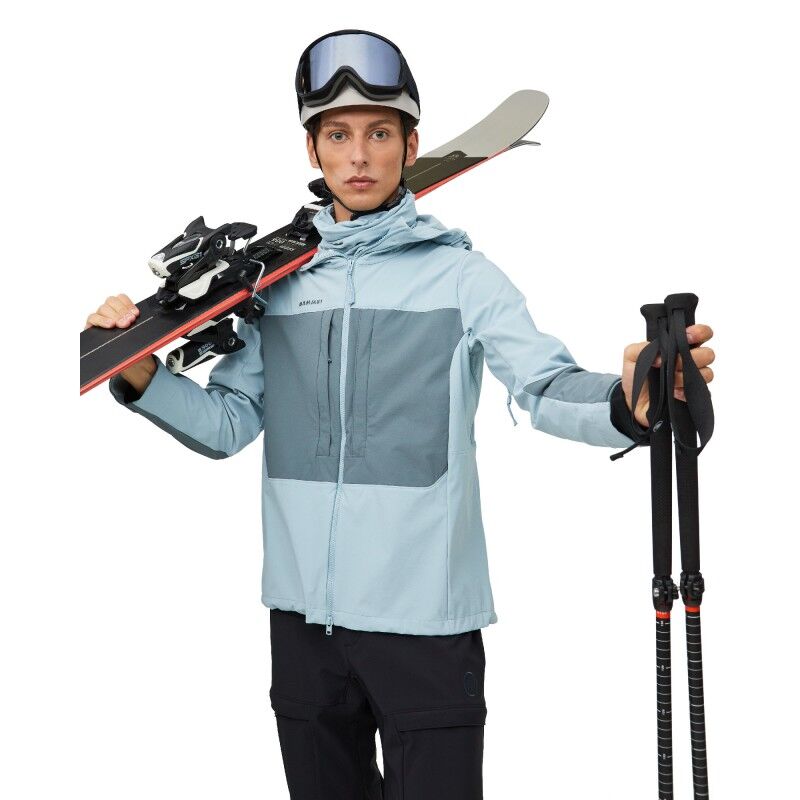 Mammut Skintrack SO Hooded Jacket Men - Veste softshell homme | Hardloop