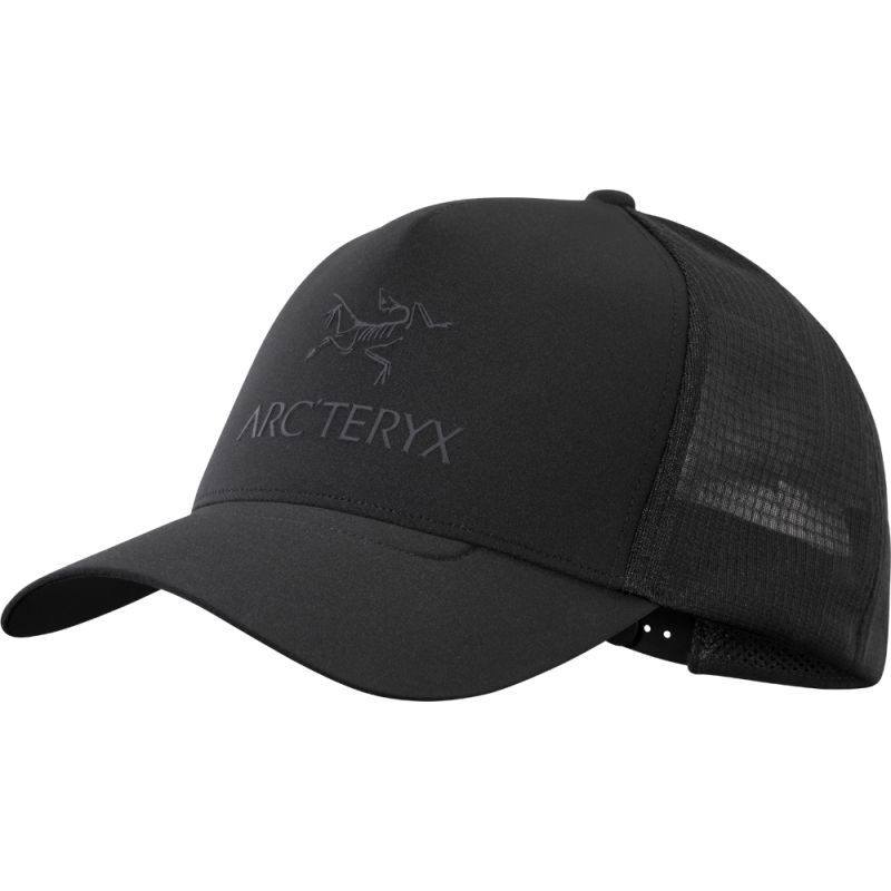【即完品】ARC'TERYX Logo Trucker Flat Black アークテリクス ARC'TERYX Logo Trucker Flat Black ロゴ