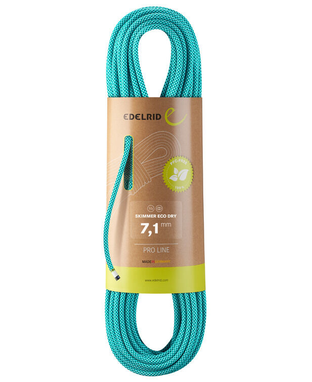 Edelrid Skimmer Eco Dry 7,1mm  - Cuerda de escalada