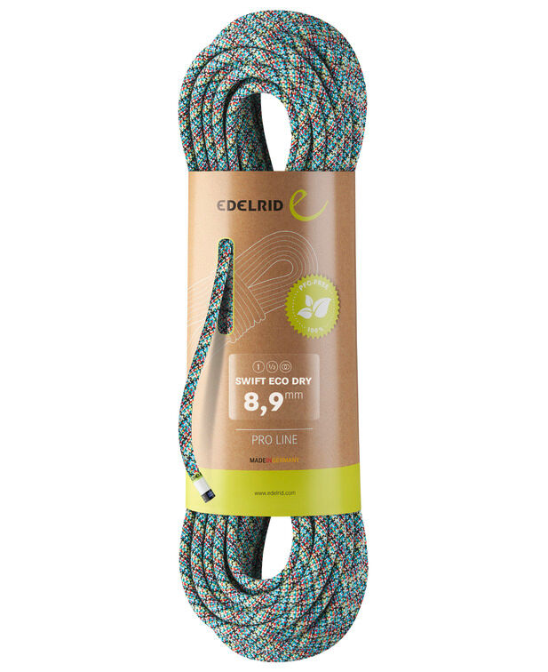 Edelrid Swift Eco Dry 8,9mm  - Cuerda de escalada