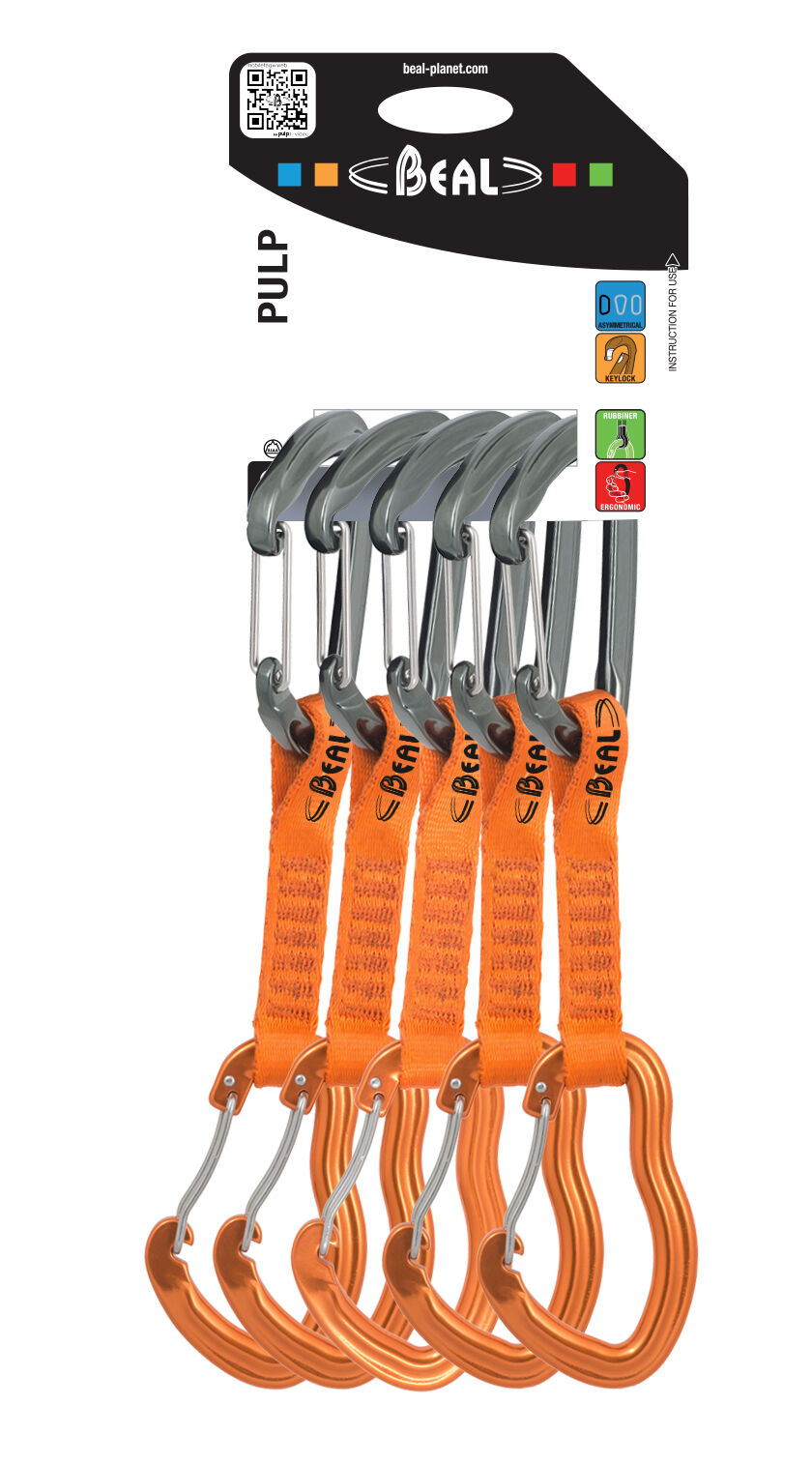 Beal Pulp - 11 cm - Lot de 5 dégaines | Hardloop