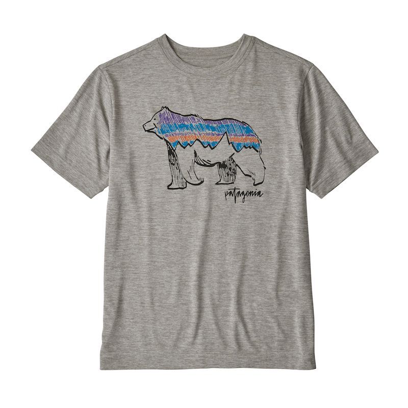 Patagonia Boys Cap Cool Daily - T-shirt dzieci | Hardloop