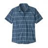Hemp Stripe: Pigeon Blue