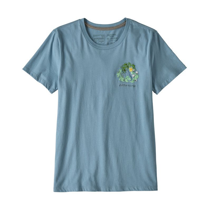 Patagonia Fiber Activist Organic Crew - T-shirt damski | Hardloop