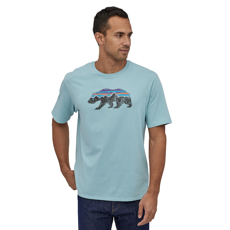Patagonia Fitz Roy Bear Organic - T-shirt meski | Hardloop