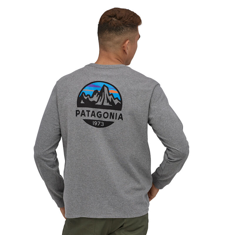 Patagonia L/S Fitz Roy Scope Responsibili-Tee - T-shirt - Heren