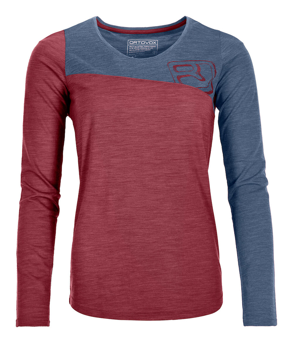 Ortovox 150 Cool Logo Long Sleeve - Maillot femme | Hardloop