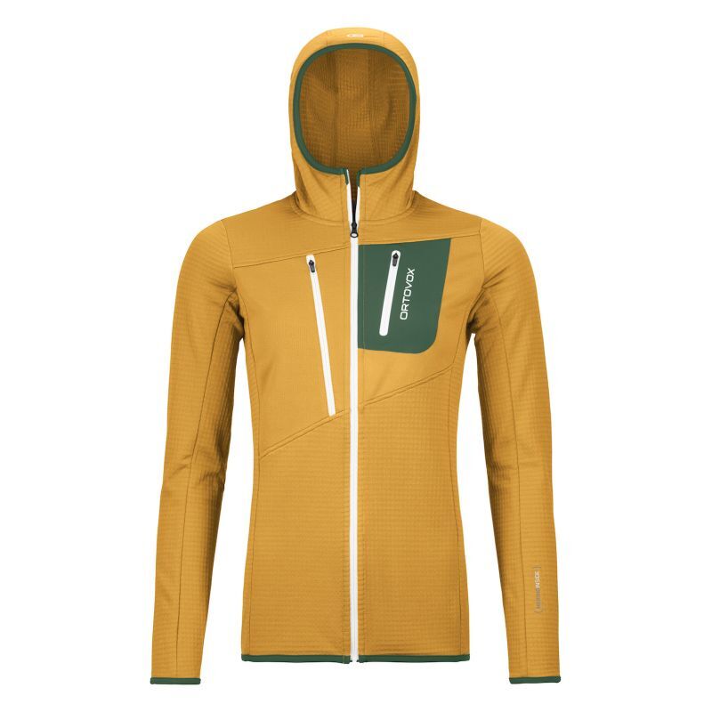 Ortovox Fleece Grid Hoody - Polaire femme | Hardloop