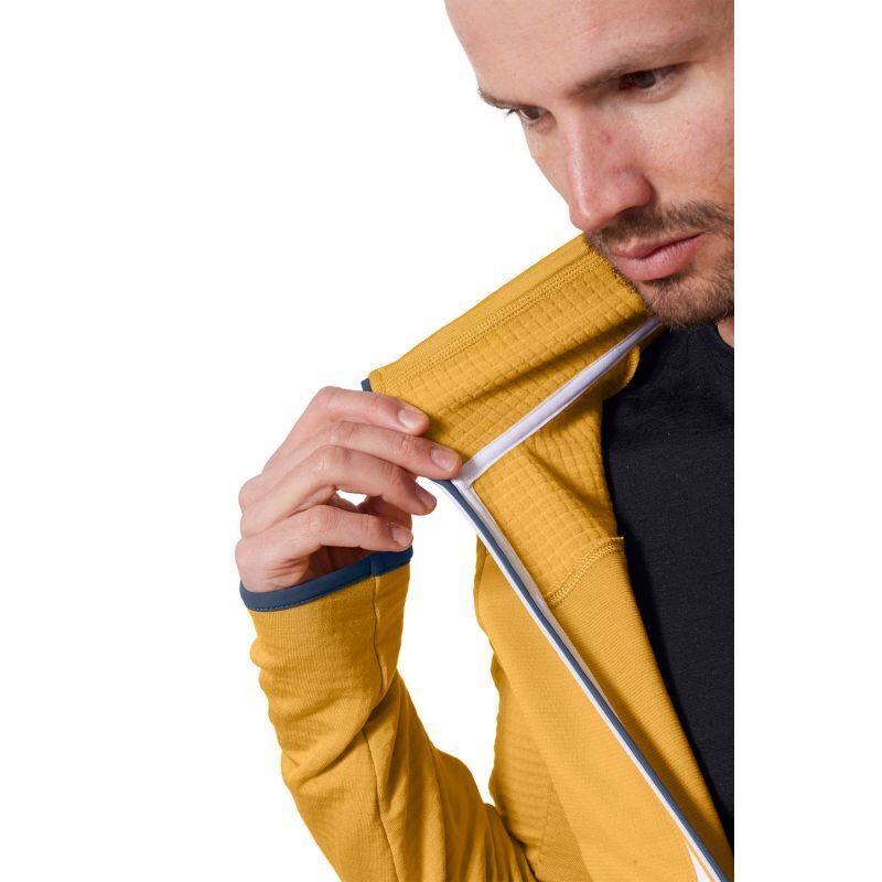 Ortovox Fleece Grid Jacket - Bluza polarowa meska | Hardloop