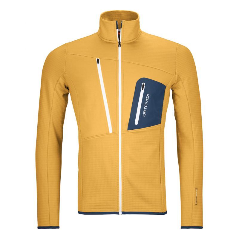 Ortovox Fleece Grid Jacket - Fleecejacke - Herren
