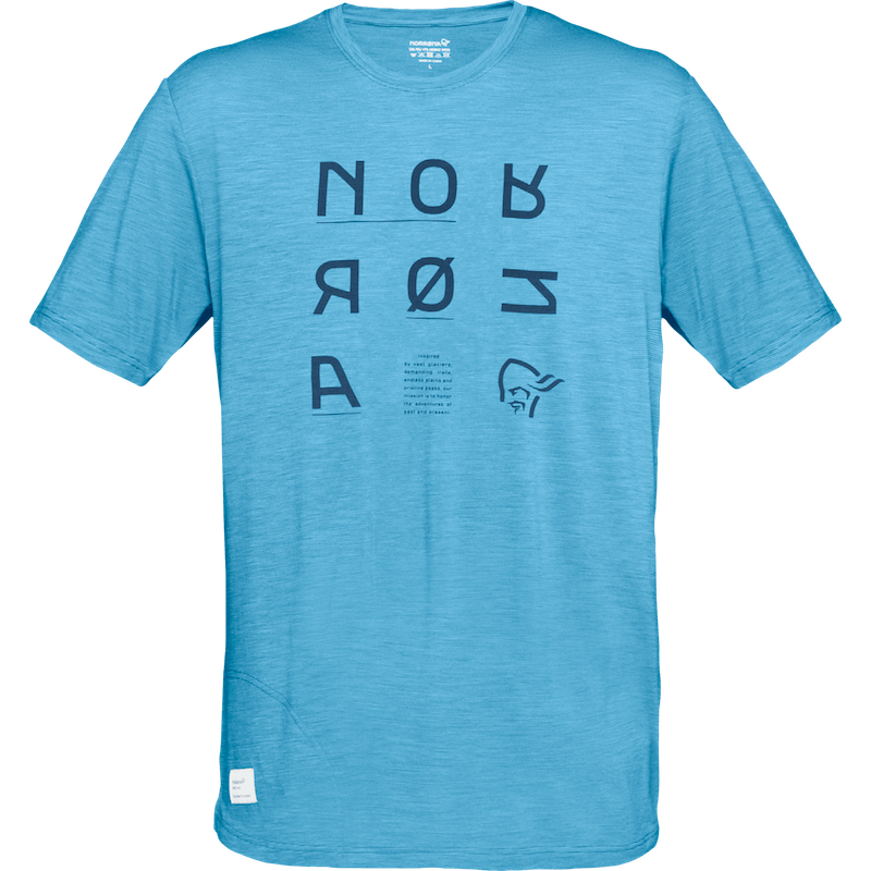 Norrona Svalbard wool - T-shirt meski | Hardloop