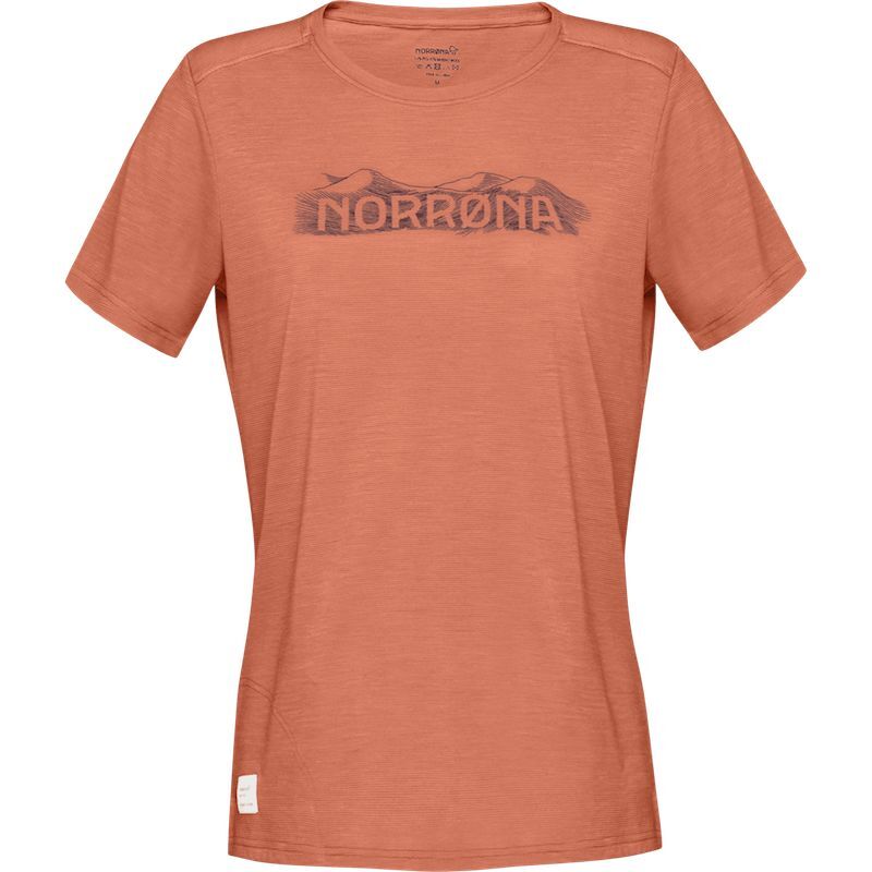 Norrona Svalbard wool - T-shirt damski | Hardloop