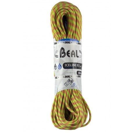 Beal Ice Line 8,1 mm Unicore Golden Dry - 2 x 60 m - Halbseil
