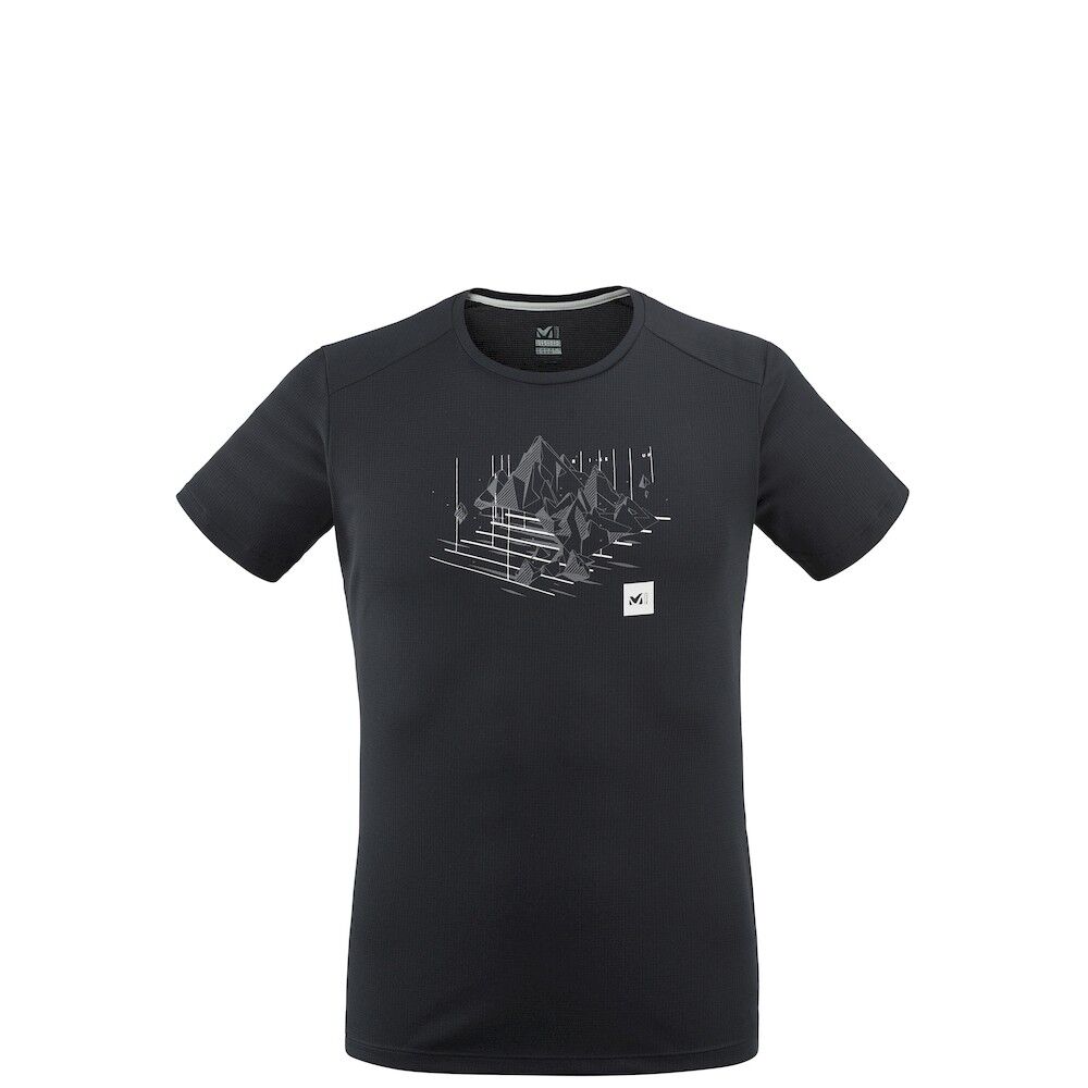 Millet Black Mountain Tee-shirt SS - T-shirt meski | Hardloop