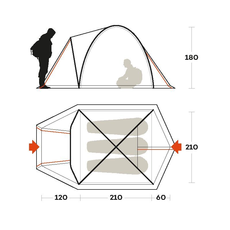 Ferrino Shaba 3 - Tent