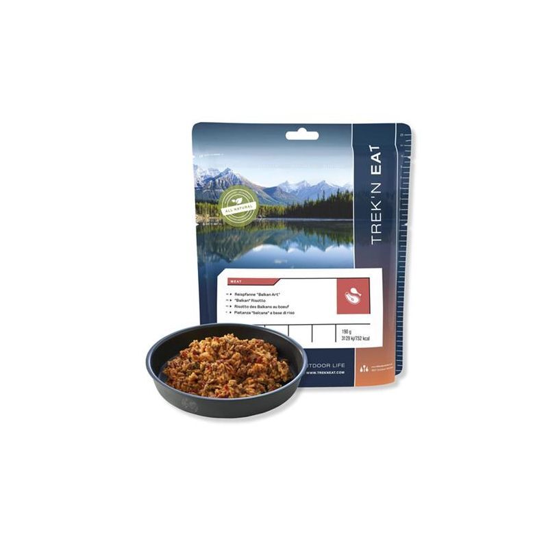 Trek&amp;#39;N Eat Risotto des Balkans au bœuf - Trekkingnahrung