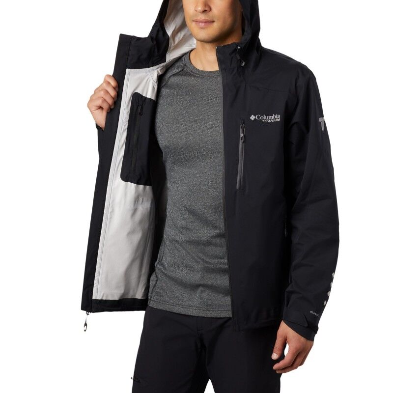 Columbia Titan Pass 2.5L Shell - Regnjakke Herrer