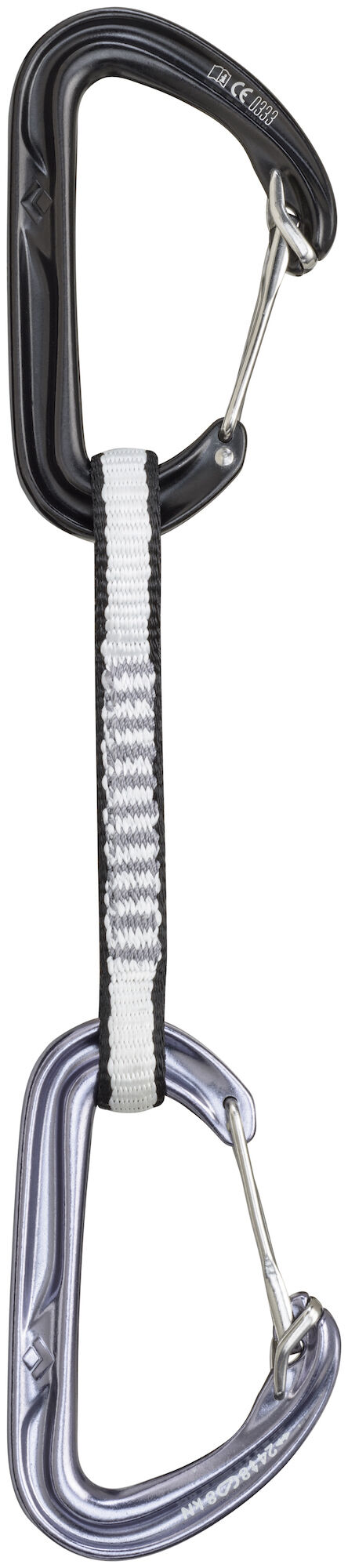 Black Diamond Hoodwire Quickdraw - 12 cm - Dégaine | Hardloop