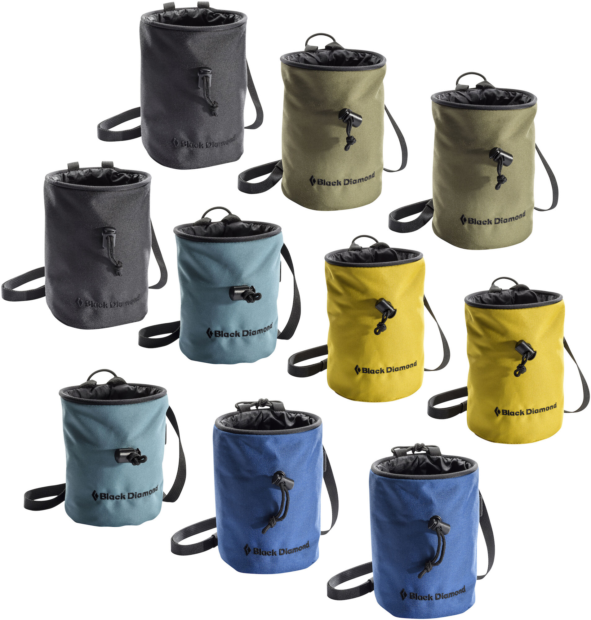 Black Diamond Pack x10 Sac à magnésie Mojo - Chalk bag | Hardloop