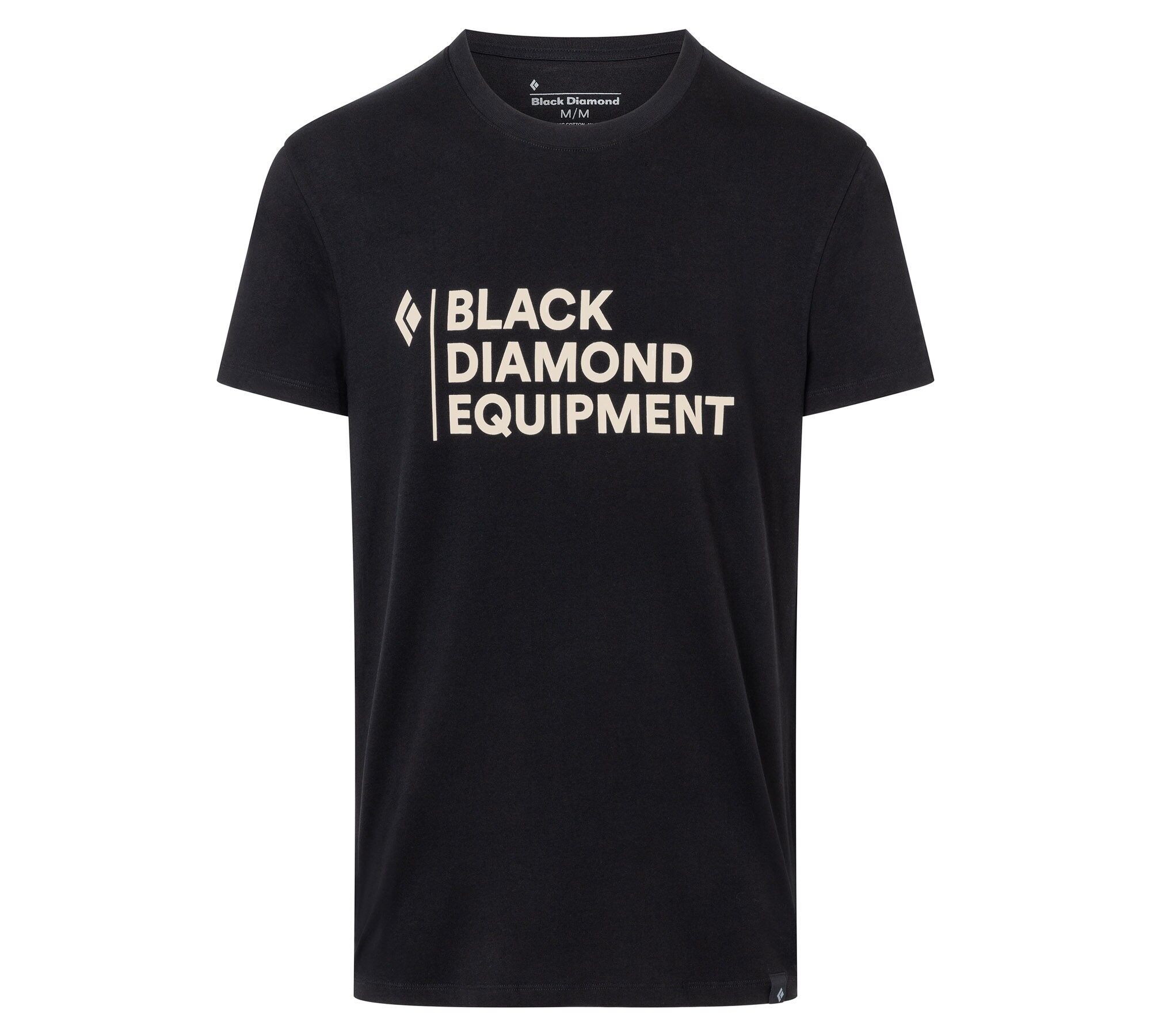 Black Diamond Stacked Logo Tee - T-shirt - Heren