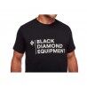 Black Diamond Stacked Logo Tee - T-shirt - Men's