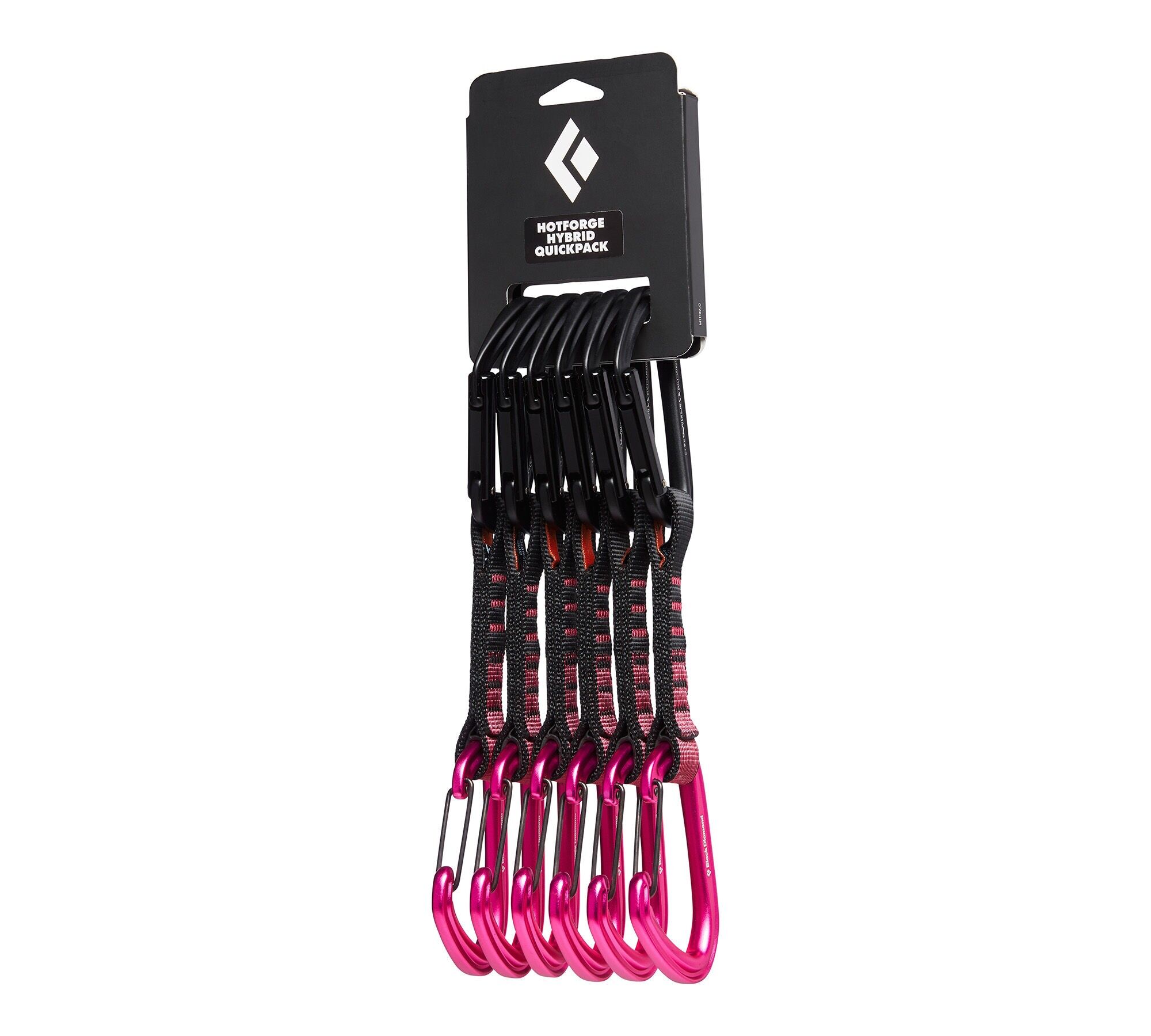 Black Diamond Hotforge Hybrid Quickpack 12 cm - Lot de 6 dégaines | Hardloop