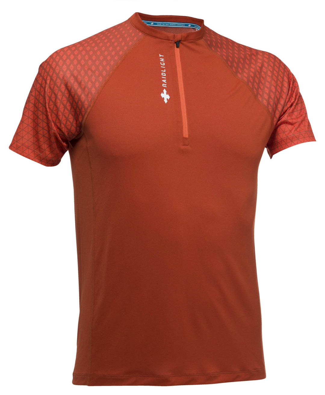 Raidlight Activ Run Ss Shirt Mid Zip - T-shirt meski | Hardloop