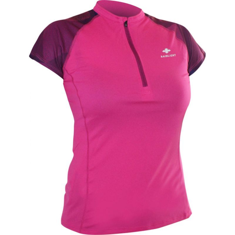 Raidlight Activ Run Ss Shirt Mid Zip - T-shirt damski | Hardloop