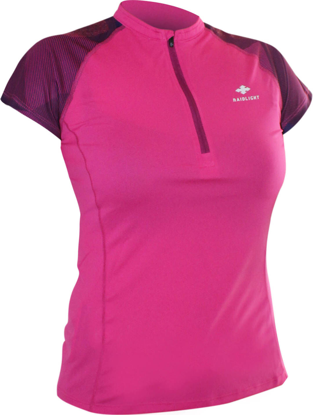 Raidlight Activ Run Ss Shirt Mid Zip - T-shirt femme | Hardloop