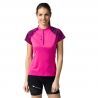 Raidlight Activ Run Ss Shirt Mid Zip - T-shirt damski | Hardloop