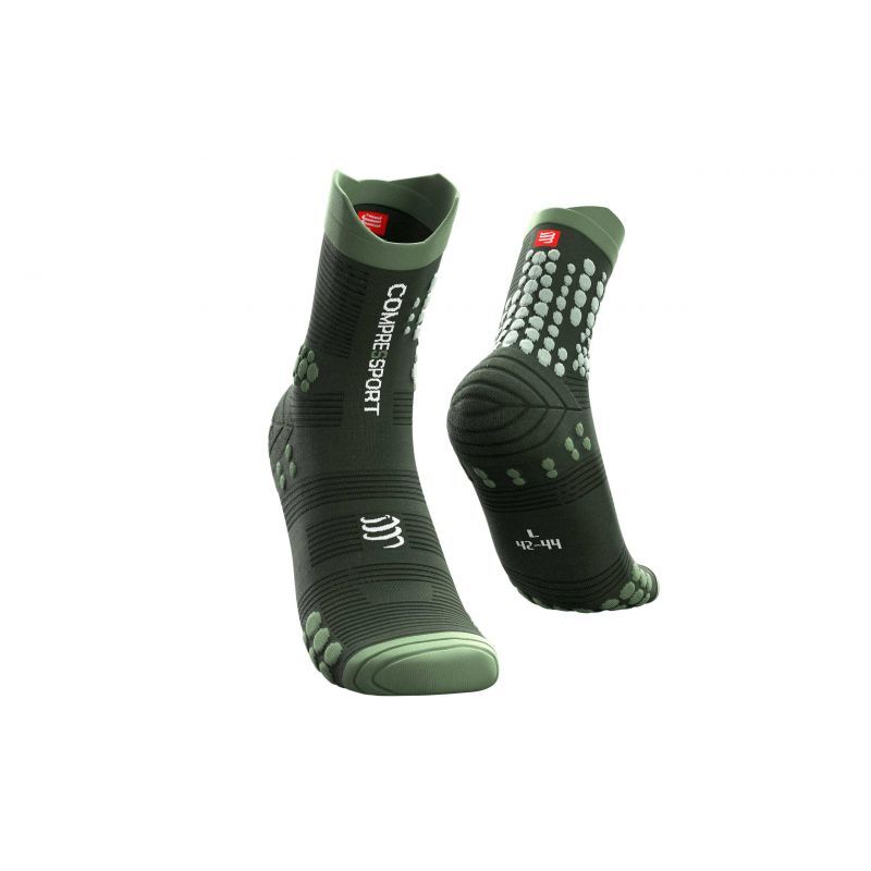 Chaussettes Trail Compressport Pro Racing V3.0 - Amorti Chocs, Stabilité Pied - Course Tout-Terrain