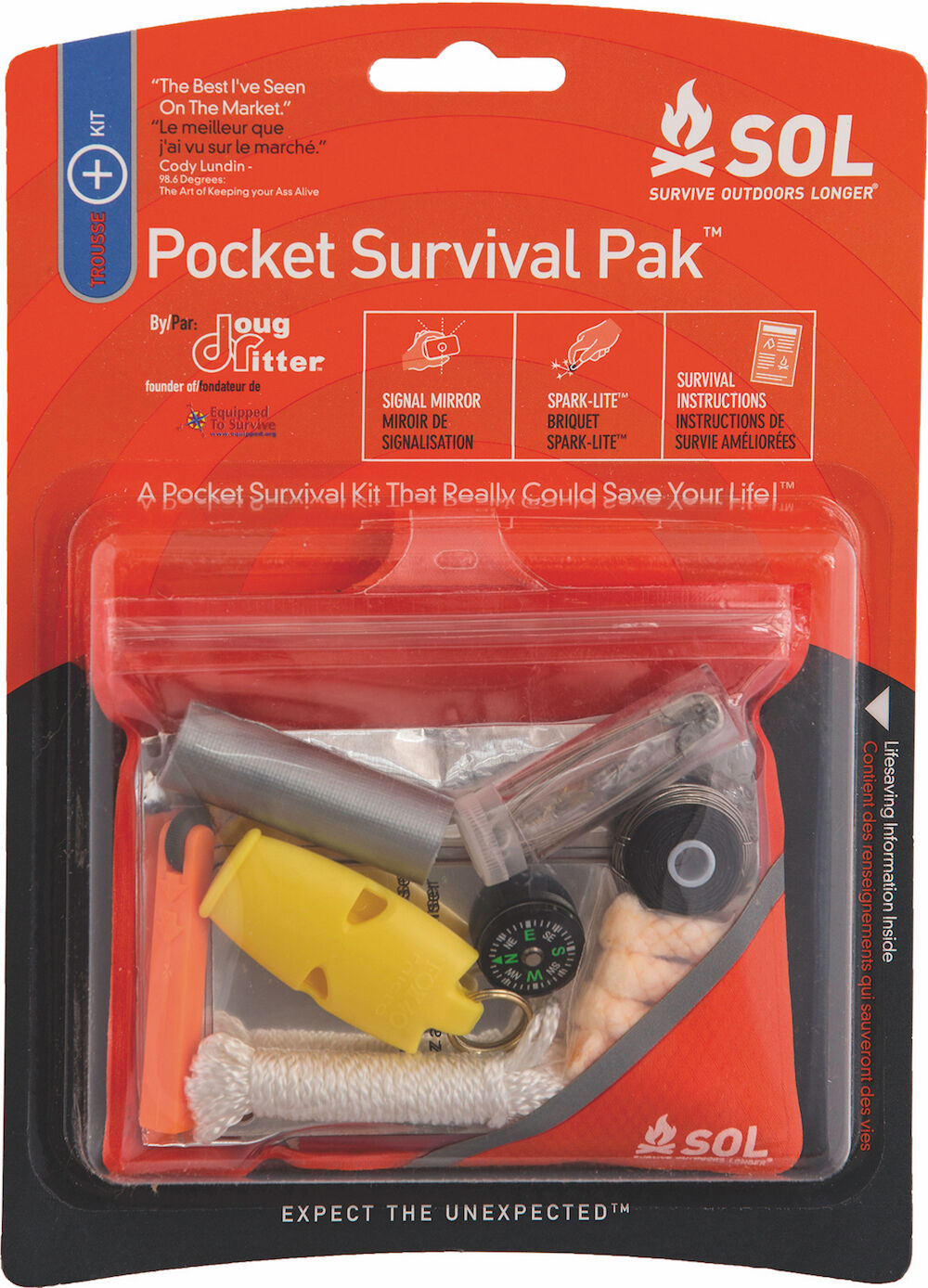 Sol Pocket Survival Pak - Apteczka turystyczna | Hardloop