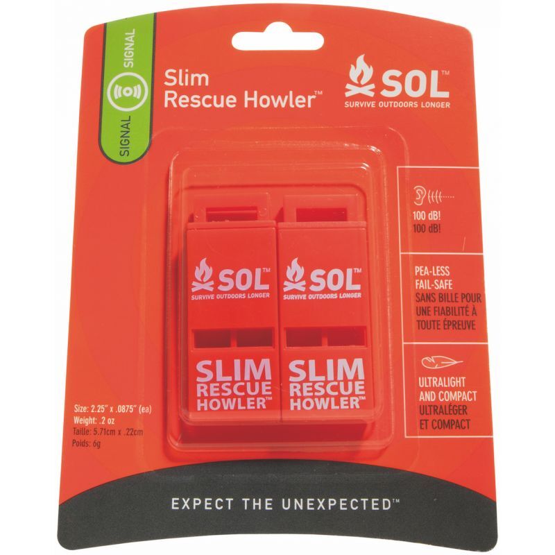Sol Slim Rescue Howler 2 Pack