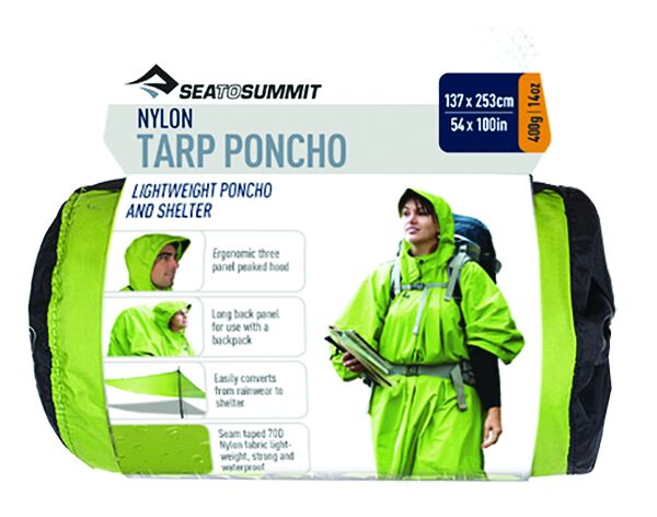 Sea To Summit Nylon Tarp Poncho - Ponczo | Hardloop