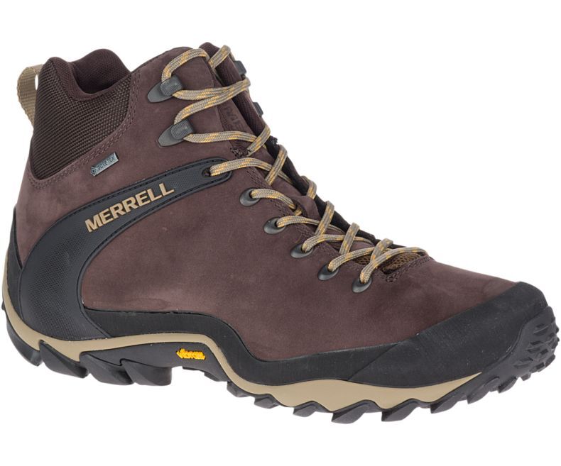 Merrell Cham 8 Ltr Mid GTX - Chaussures randonnée homme | Hardloop