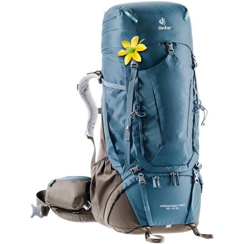 deuter aircontact pro 55+15 sl backpack - women' Women's Trekking Sports & Outdoors The slim line design is ideal for narrower fits and shorter torsos Deuter Aircontact PRO 65 +