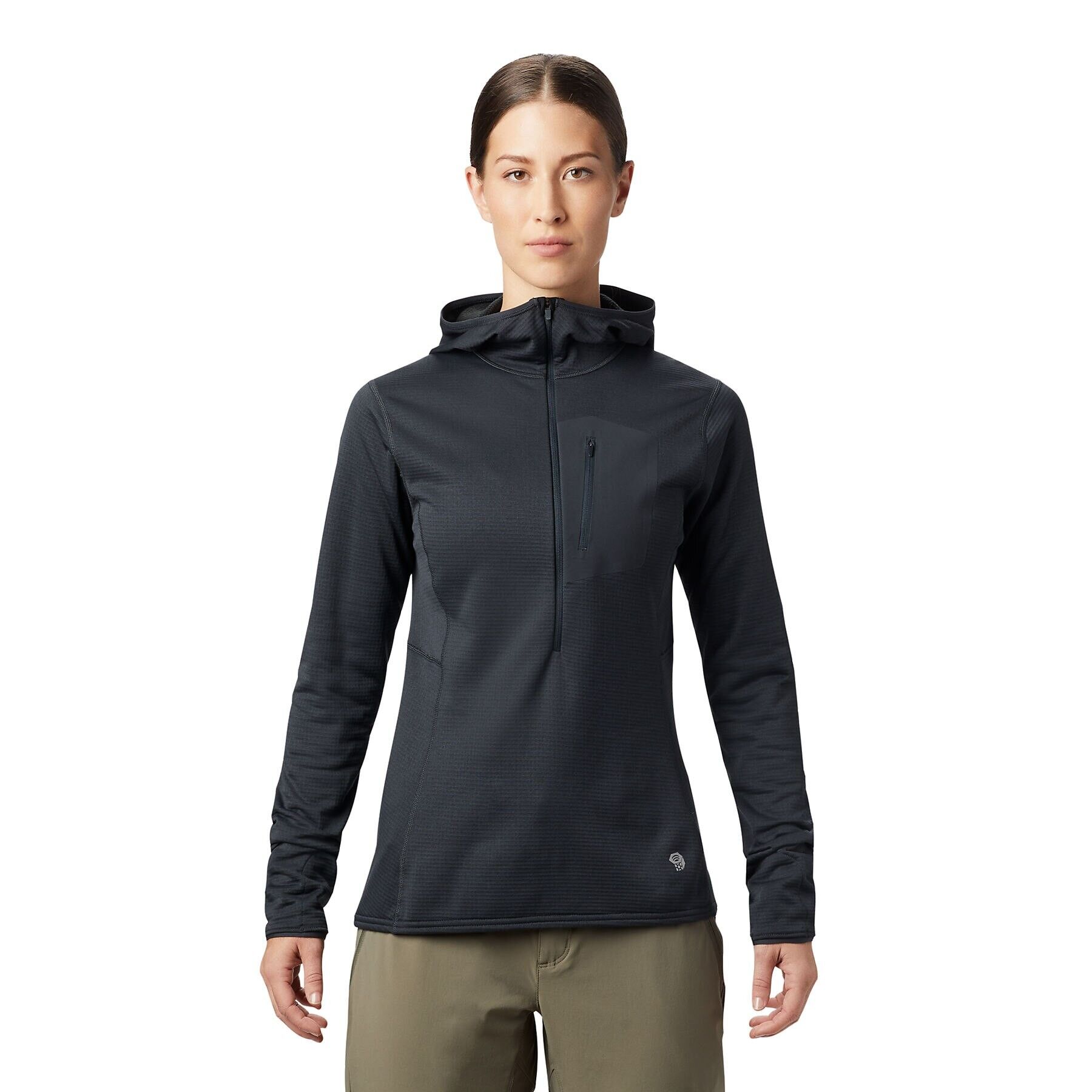Mountain Hardwear Type 2 Fun 3/4 Zip Hoody - Fleece jacket - Women's