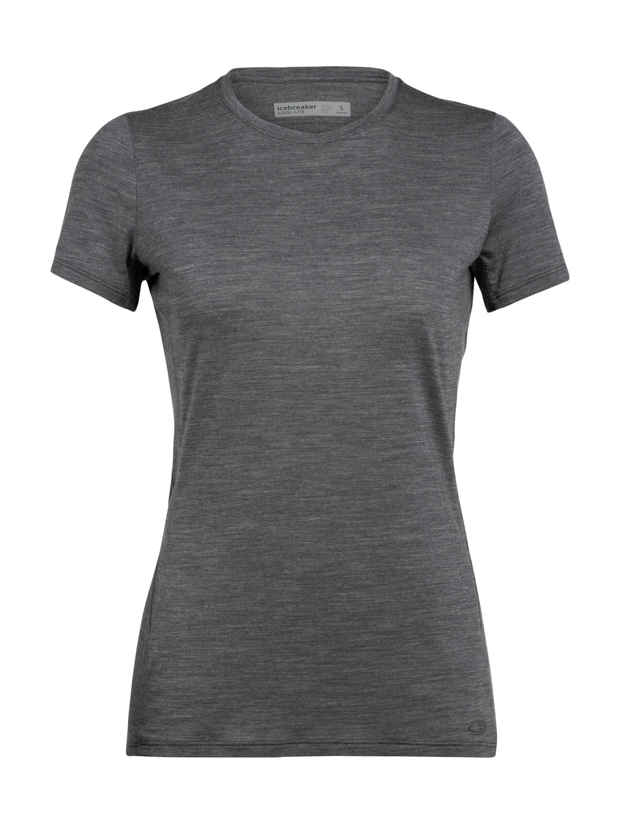 Icebreaker Amplify Short Sleeve Low Crewe - T-shirt en laine mérinos femme I Hardloop | Hardloop