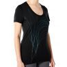 Icebreaker Tech Lite Short Sleeve Scoop Leaf - Koszulka z wełny Merino damska | Hardloop