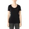 Icebreaker Tech Lite Short Sleeve Scoop Single Line Camp - Koszulka z wełny Merino damska | Hardloop