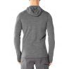 Icebreaker Quantum II Long Sleeve Zip Hood - Merinojacka Herr I Hardloop