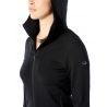 Icebreaker Quantum II Long Sleeve Zip Hood - Merinovest - Dames I Hardloop